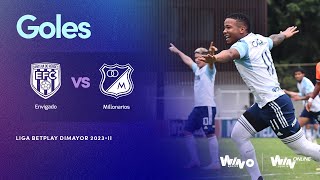 Envigado  vs. Millonarios (goles)  Liga BetPlay Dimayor 2023- 2 | Fecha 14