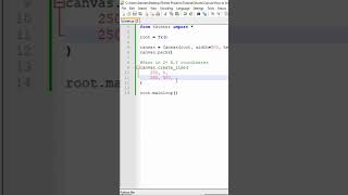 How to Draw a Line on a Canvas in Python Tkinter #python #pythongui #tkinter #coding