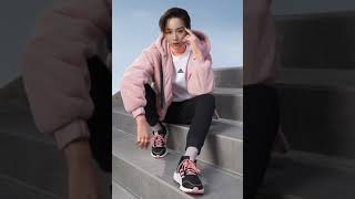 张钧甯阿迪达斯代言人Zhang junNing..The latest adidas collection..