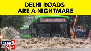 Delhi Flood | Delhi Yamuna News Today | Delhi Roads Underwater, Massive Jams, Metro Hit | News18