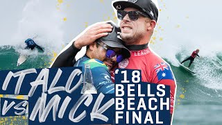 Italo Ferreira vs Mick Fanning '18 BELLS BEACH FINAL!! | Full Heat Replay