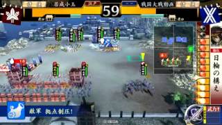 20121026 【戦国大戦】七本槍vs五色大筒