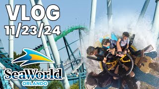 Shenanigans at SeaWorld Orlando in 2024! | Vlog 11/23/24