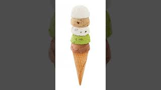 5 Scoops of Ice Cream 🩶🍦💛🍦🩶🍦💚🍦🤎  |#5 #scoops #icecream #white #yellow #green #brown #gray|  The DRVL