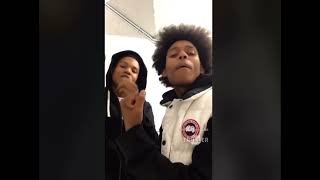 Dthang and Tdot doing R&B before the fame ❤️❤️🔥🔥