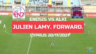 Julien Lamy (winger) great skills (ENOSIS Paralimni vs Alki Larnaca)