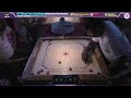 mca live carrom rd3 188 sandeep dive mumbai sub vs avishkar mohite thane 16th shivaji park