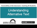 Understanding Alternative Text