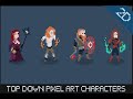 Pixel Art Top Down RPG Characters
