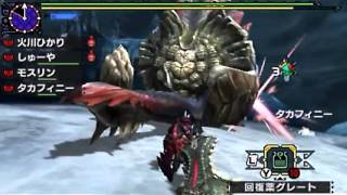 【MHX実況】友達とモンハンクロス vs上位ガムート