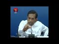 rajitha reveals drugs mafia in sl