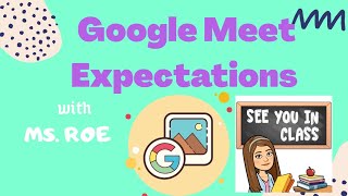 Google Meet Expectations 2020