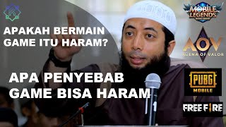 HUKUM BERMAIN GAME MENURUT PANDANGAN ISLAM || Ustadz Khalid Basalamah