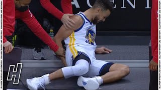 Stephen Curry Gets Injured - Warriors vs Rockets | March 17, 2021 | 2020-21 NBA Season