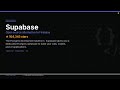 Supabase — Open Source Alternative to Firebase