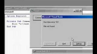 VB6: OnError function