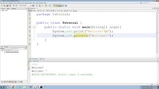 Novice Java Tutorial with Apache NetBeans 11.0: 4 Escape Characters