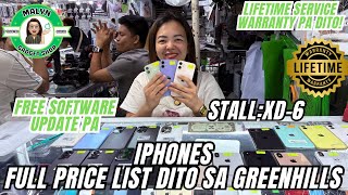 IPHONE PRICE AND STOCK UPDATE DITO SA ISANG LEGIT SELLER SA GREENHILLS! FREE UPDATE, FREE 3UTOOLS!