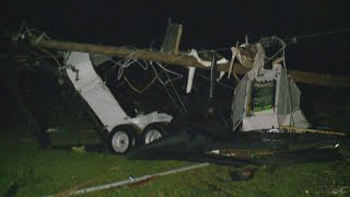 Possible Tornado hits Celina OH
