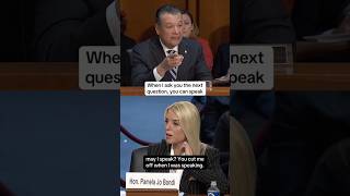 Watch the heated exchange between Pam Bondi and Sen. Padilla over election interference #shorts