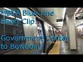 MBTA Blue Line from Government Center to Bowdoin Station