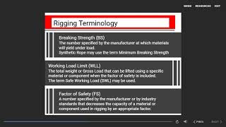 Basic Rigging Course Preview