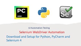 Python with Selenium Part 2: How to Download and Setup for Python, PyCharm and selenium