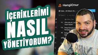 Youtube Videolarınızı Nasıl Planlayabilirsiniz ? | İçerik Üreticiler için NOTION Nasıl Kullanılır ?