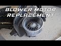 BMW 535i F10 Blower Motor Replacement