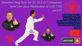 Yang Style Tai Chi 24& 42 step by step  detailed instruction and more!