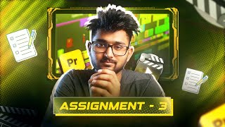 Tharun Speaks: My Third Assignment - Epic Editing Journey! @TharunSpeaks