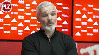 Jim Goodwin says 'tiredness' played a part in Aberdeen collapse to Rangers