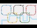 Abusing the RINGS OF POWER in Mini Metro!