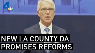 New LA County District Attorney Vows Immediate Reforms | NBCLA