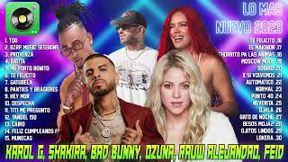 Lo Mas Nuevo 2023 - Karol G, Shakira, Bad Bunny, Ozuna, Rauw Alejandro, Feid - Reggaeton Mix 2023