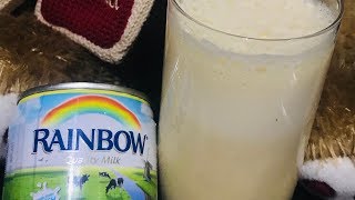 Rainbow Milk || Creamy Banana Blast || Banana Milkshake