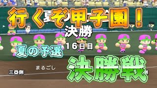 行くぞ甲子園！決勝戦！春夏連覇を目指して・・・、栄冠ナイン実況プレイ＃26【パワプロ2016】