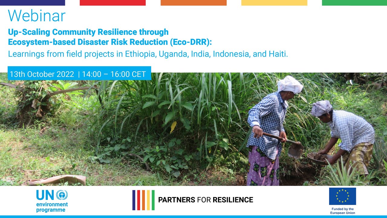 Webinar Up Scaling Community Resilience Through Ecosystem Based