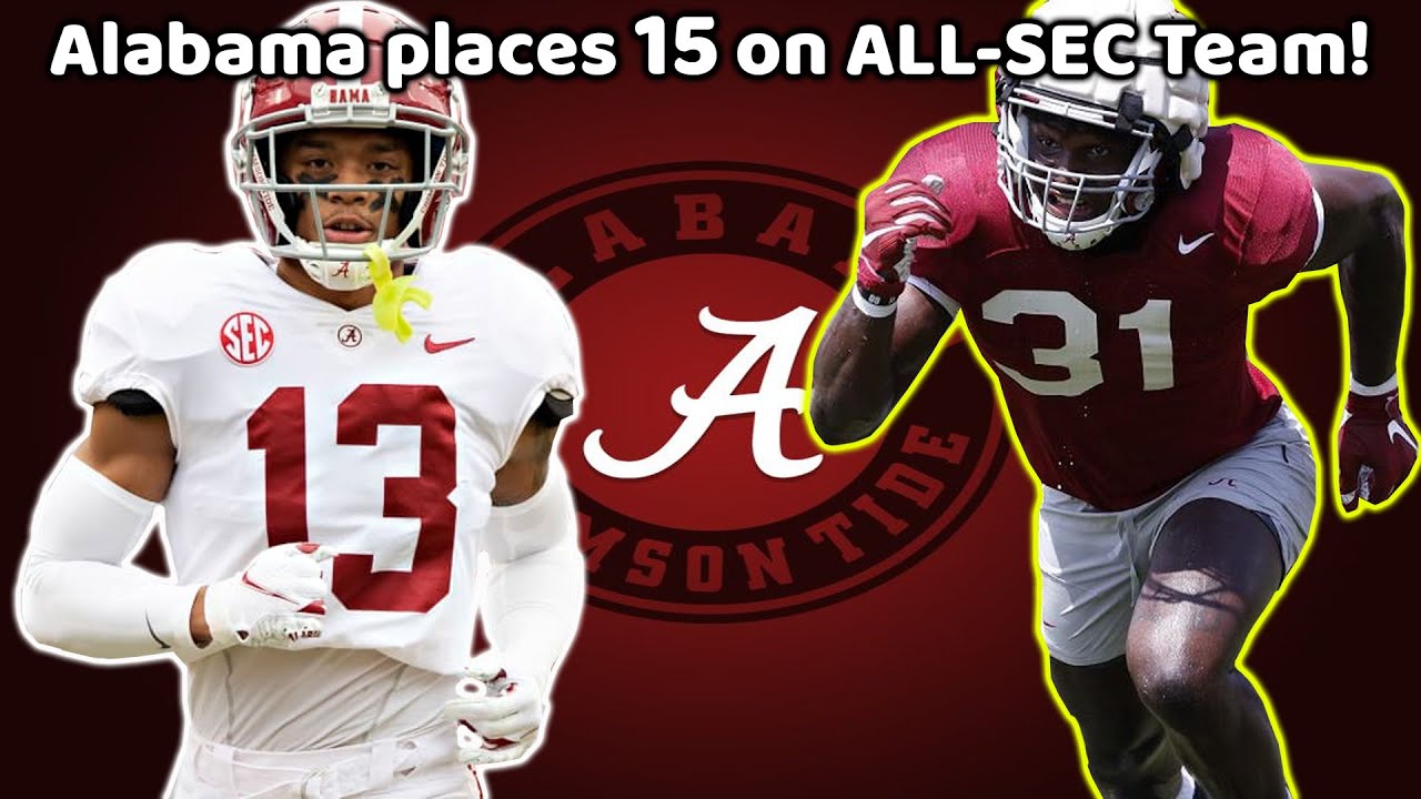 The Alabama Crimson Tide Are STACKED! The Tide DOMINATE Preseason All ...