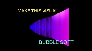 Visualizing Bubble Sorts with Python
