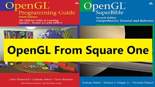 076- OpenGL OGPG9 1, Create OpenGL Window glfwInit(), gl3wInit(), OpenGL Buffer Song