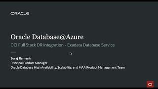 Full Stack DR: Oracle Database@Azure - Exadata Database Service