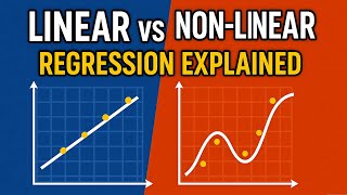 Linear vs Non-Linear Regression | Intuition, Math & Python Explained Clearly!