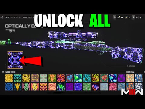 How to unlock all *new* CAMOS in SEASON 4! (Unlock EVERYTHING for CONSOLE!)