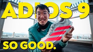 This is WHY the ADIDAS ADIOS 9 is the SHOE WE NEEDED!