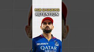 RCB IPL 2025 Final Retention list #shorts #short #ipl #ipl2025 #rcb #viratkohli #cricket #india