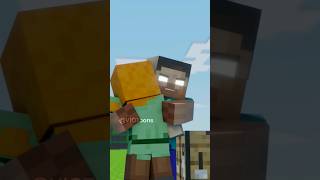 #17 - Don't want to Fight 😠 | #shorts #minecraft