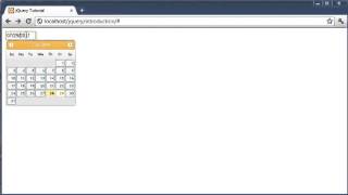 jQuery 154 Datepicker