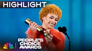 Ice Spice Wins the People's New Artist | People's Choice Awards 2024 | NBC