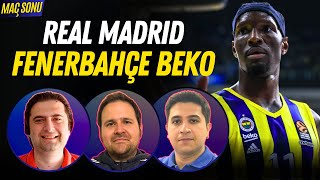 FENERBAHÇE BEKO REAL MADRİD'İ DEVİRDİ! | Real Madrid 79 - 89 Fenerbahçe Beko | MAÇ SONU CANLI